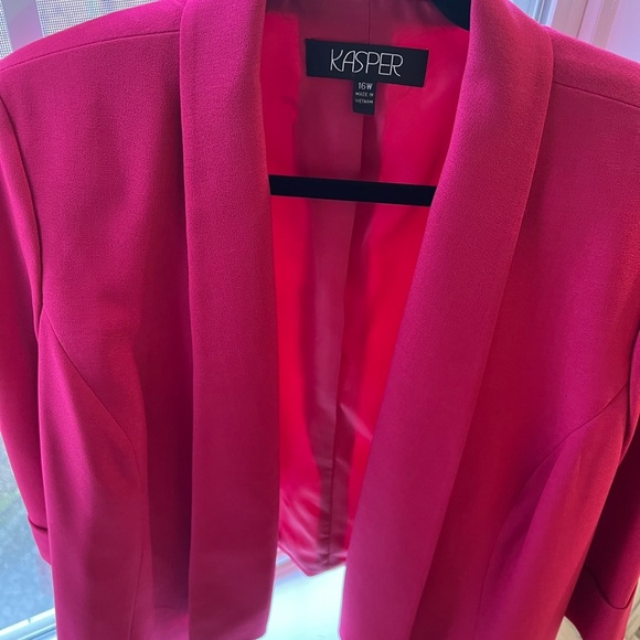 Kasper Women's Pink Blazer - Picture 4 of 5